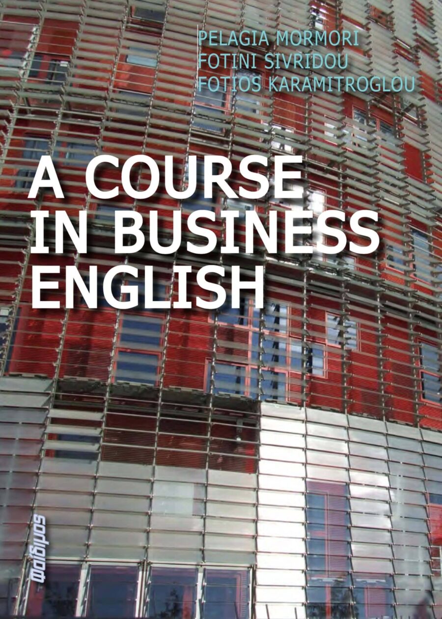 A COURSE IN BUSINESS ENGLISH-Teacher’s Book